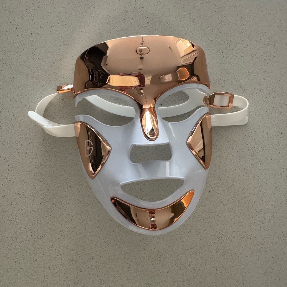 Rose Gold and White Skincare LED Mask